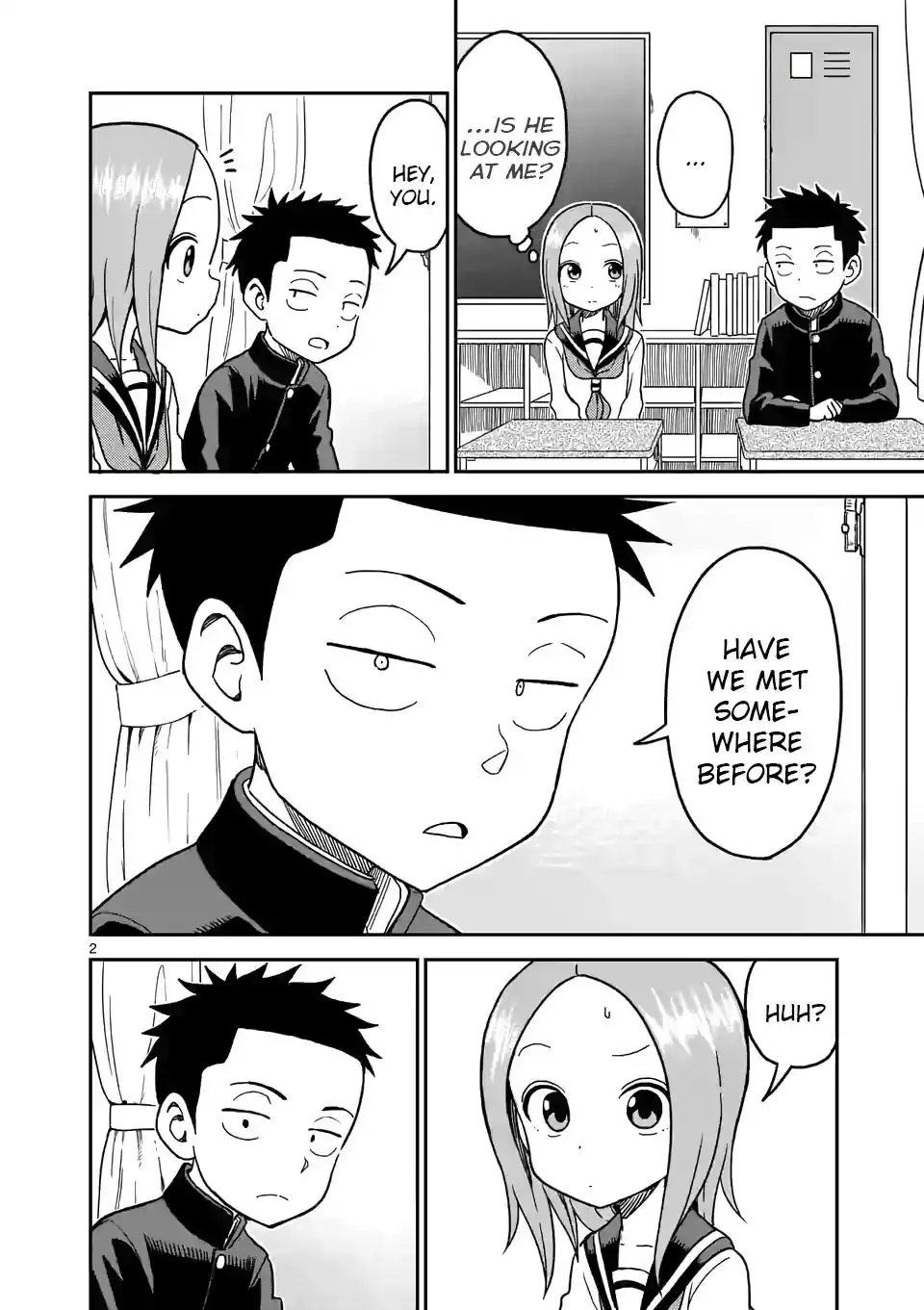 Karakai Jouzu no (Moto) Takagi-san Chapter 100 2